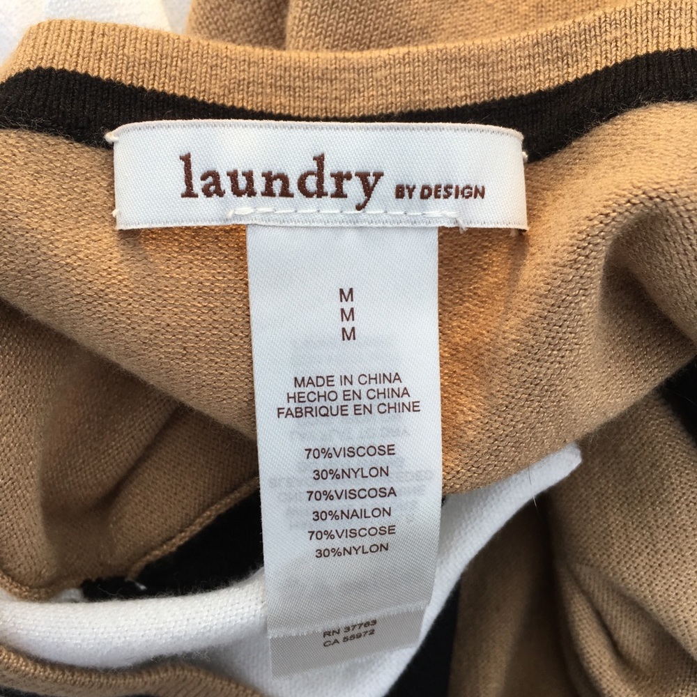 Laundry By Design Color Block 3/4 Midi Dress - image 6